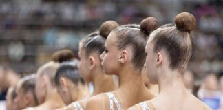 Российские гимнастки выиграли серебро в групповом многоборье на ЧЕ